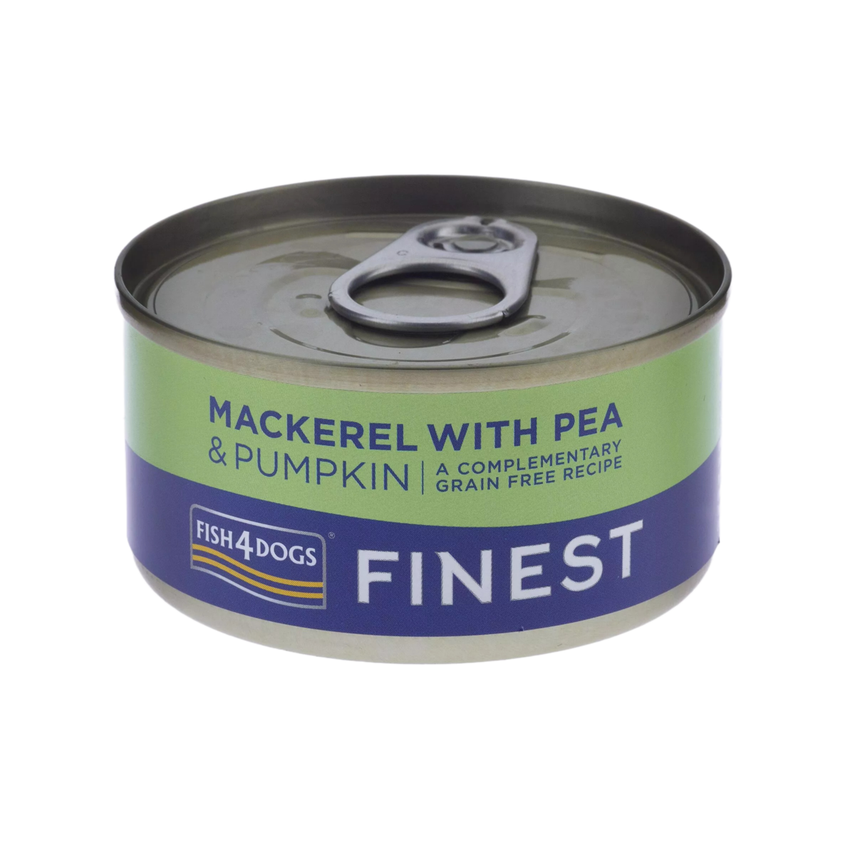 Fish4Dogs Konzerva skuša, bundeva i grašak 85g