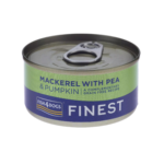 Fish4Dogs Konzerva skuša, bundeva i grašak 85g