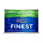 Fish4Dogs Norveška Skuša&krumpir 185g konzerva