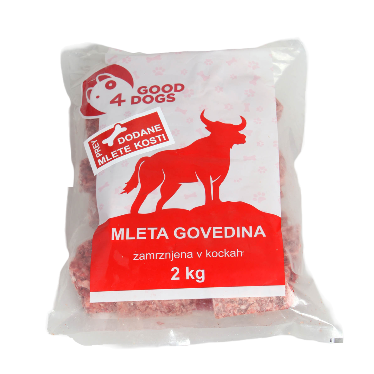 Good4Dogs Mljevena Govedina 2kg