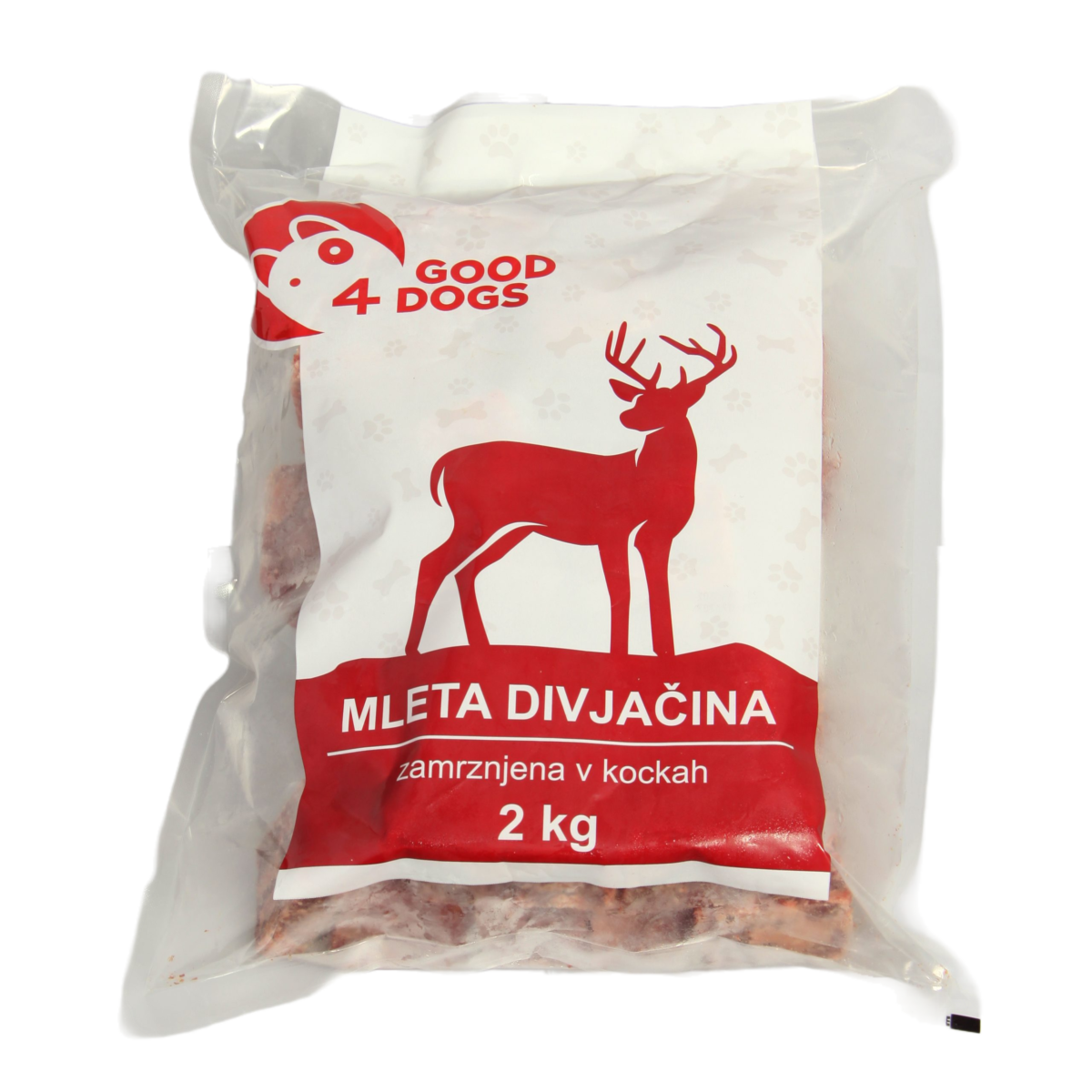 Good4Dogs Mljevena Divljač 2kg