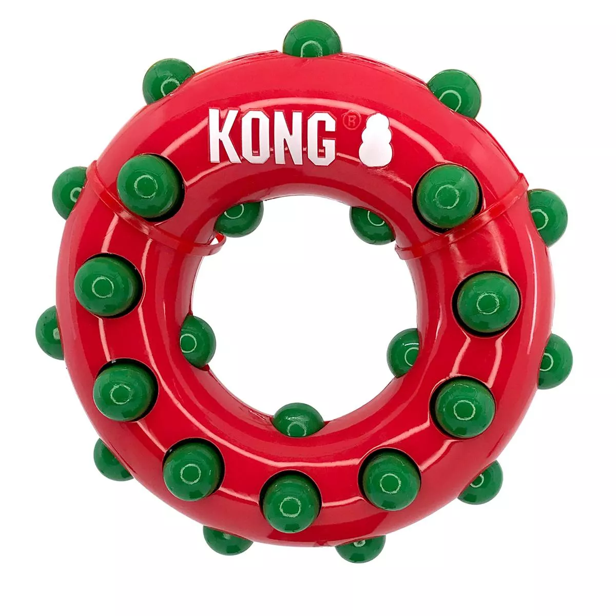 Kong Holiday Dotz Ring Sm Božić Psi