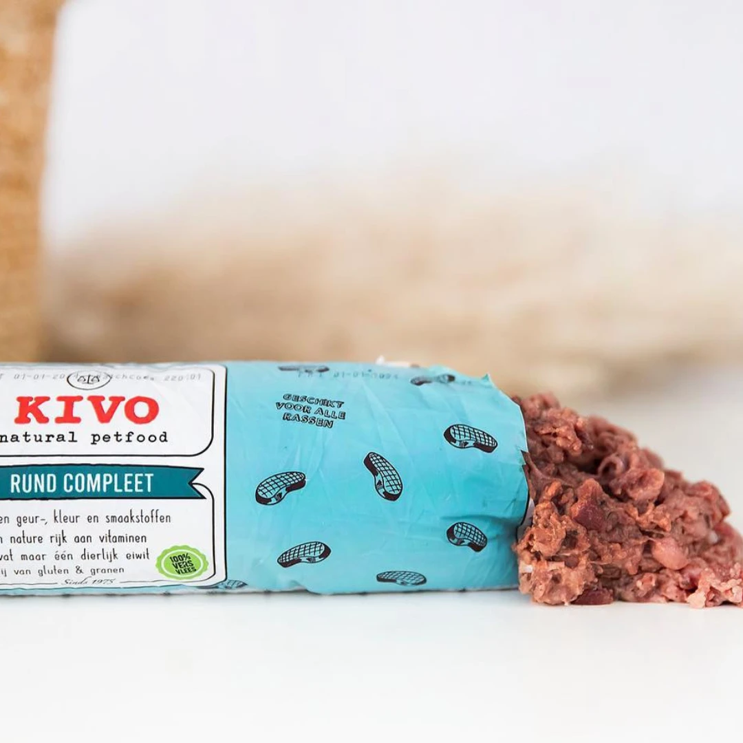 Sirovi komadi 100% govedine iz Kivo Complete Mono Govedine