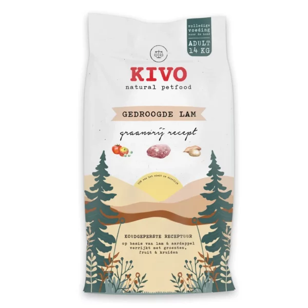 Ambalaža premium pseće hladno prešane hrane Kivo