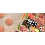 Prirodni sastojci u Wolf's Menu Therapy svježe meso za pse