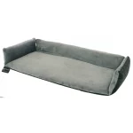 Petlando Windowchiller s Air Stopom u sivoj boji, udoban jastuk za prozorske daske s podignutim rubovima i protukliznom podlogom.