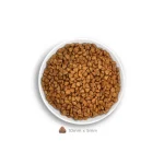 Kroketi hrane Amanova Sterilised Cat Exquisite Chicken u bijeloj zdjelici
