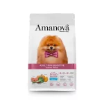 Amanova Adult Mini Sensitive Salmon Deluxe – suha hrana za pse malih pasmina